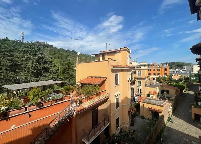 Casa Vittoria Stadio Olimpico Con Panorama Roma