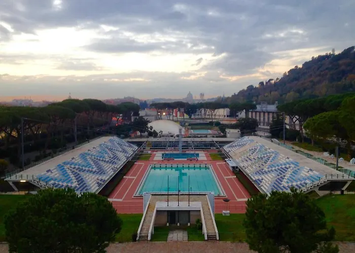 Appartamento Casa Vittoria Stadio Olimpico Con Panorama Roma